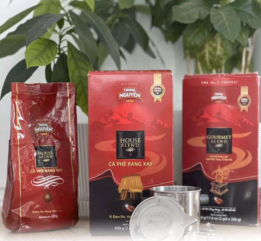 Молотый кофе Trung Nguyen House Blend - родственник Gourmet Blend или подражатель?