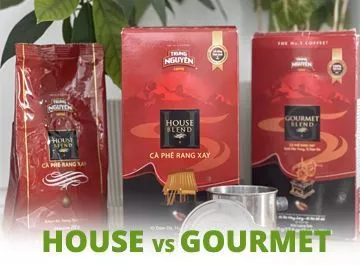 Молотый кофе Trung Nguyen House Blend - родственник Gourmet Blend или подражатель?